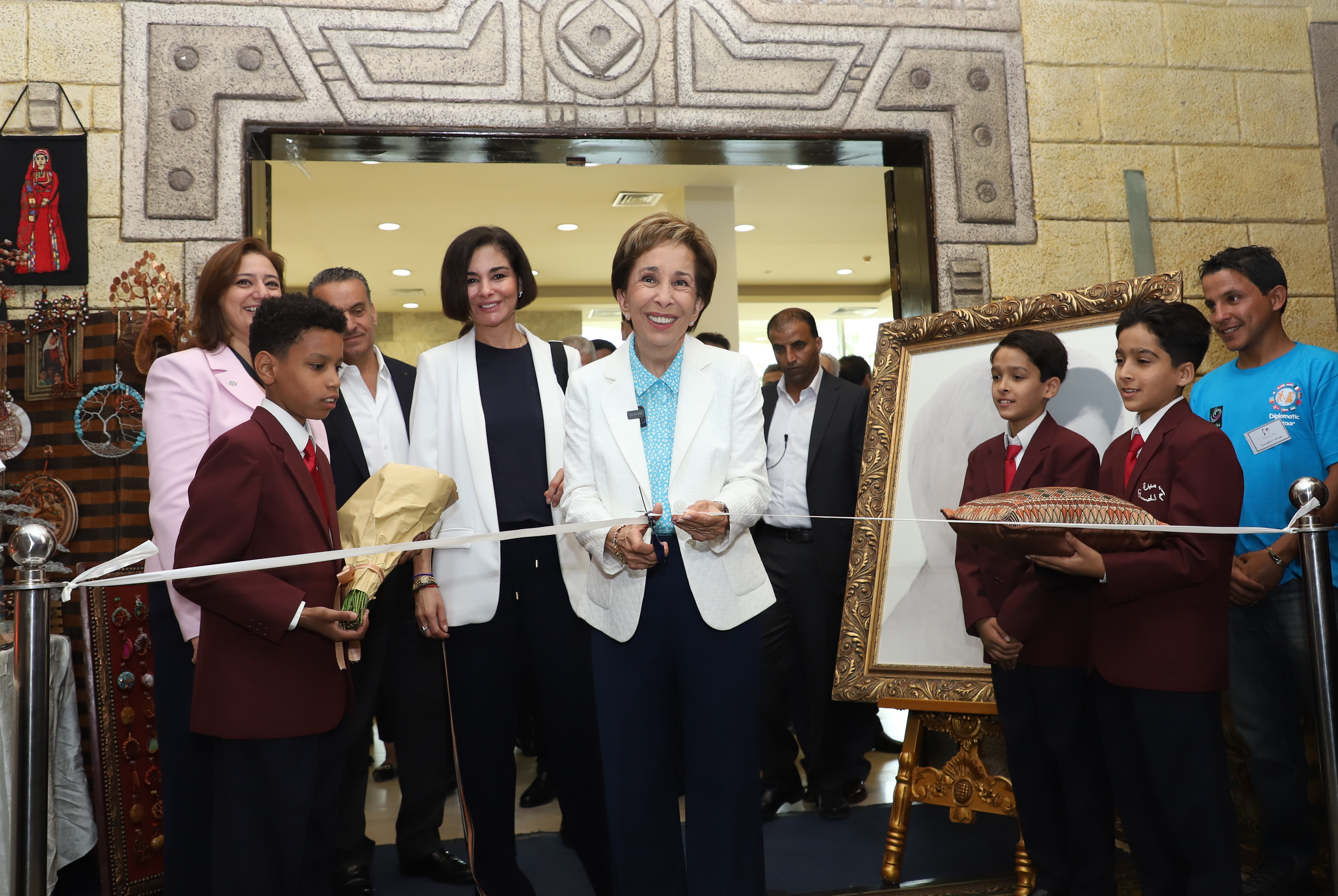 Princess Basma inaugurates 58th Annual International Diplomatic Bazaar
