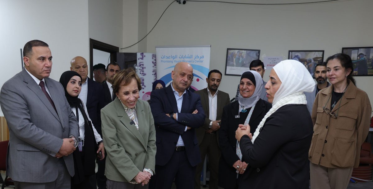 Princess Basma hands charity aid to women productive enterprises in Amman, Russeifa