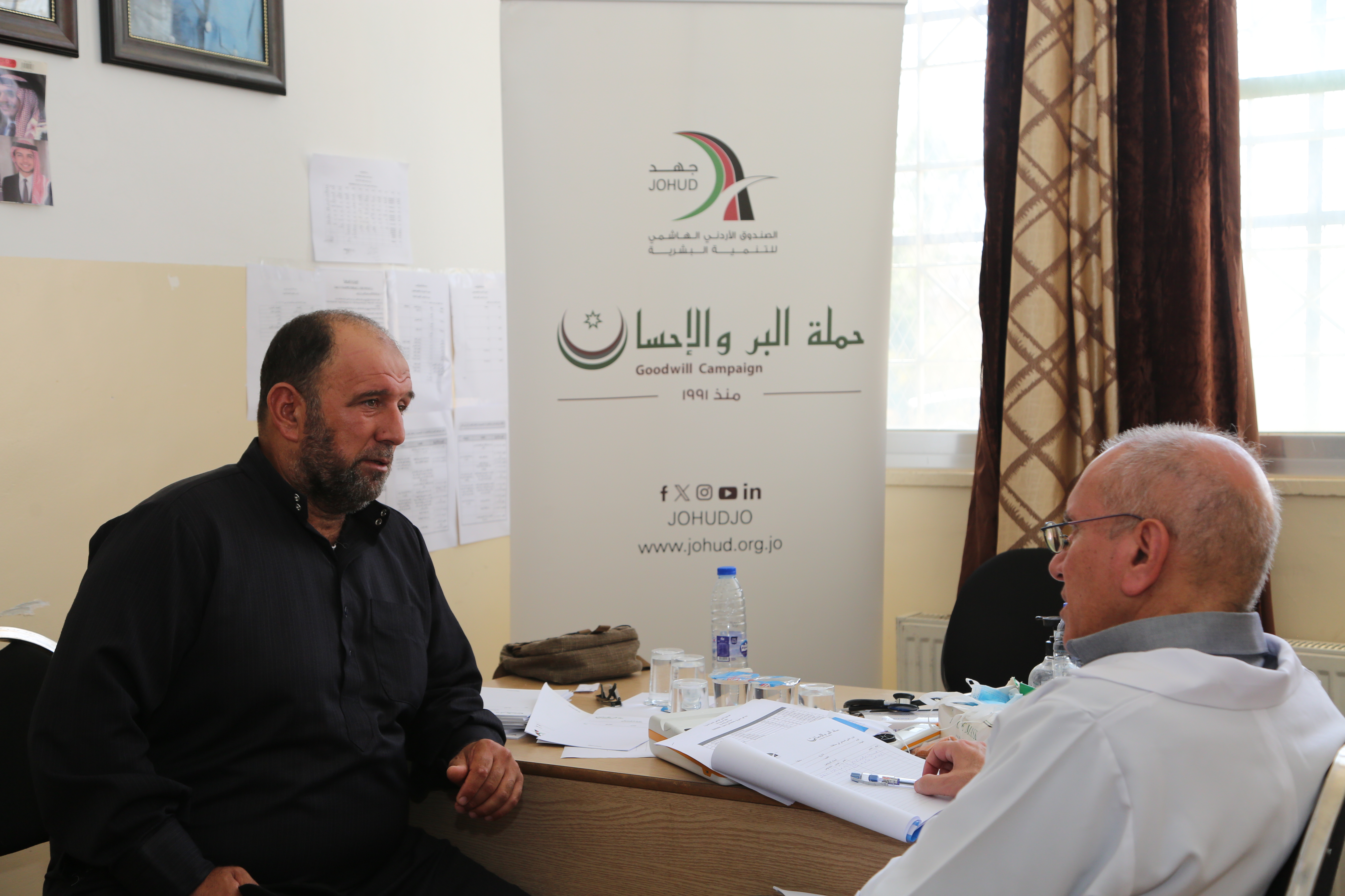 268 مريضا استفادوا من اليوم الطبي المتخصص للبر والاحسان في بلاص بعجلون